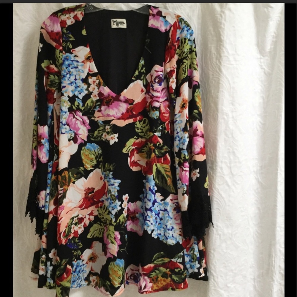 Show Me Your Mumu Portabella Dress Tunic Small